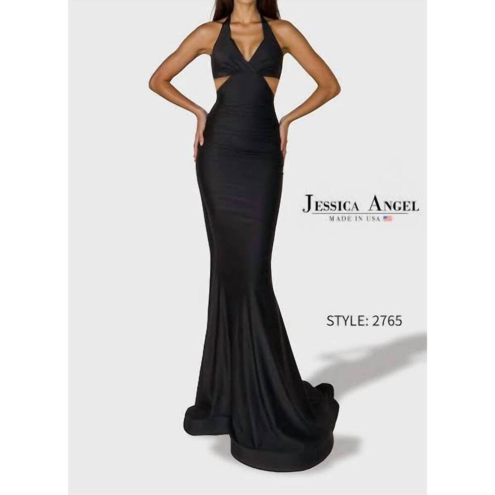 NEW JESSICA ANGEL women's prom dress in black